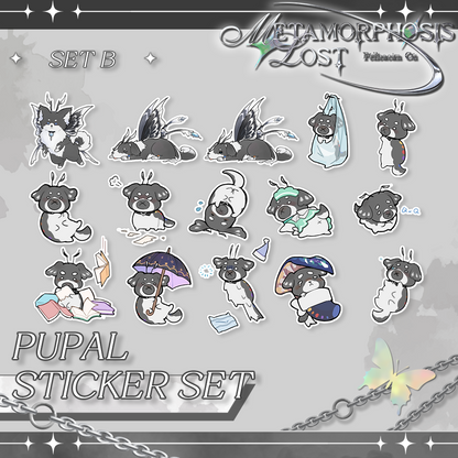Pupal Sticker Set