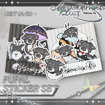Pupal Sticker Set